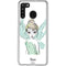 Disney Tinker Bell Watercolor Fairy Art Galaxy A21 Clear Case
