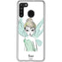 Disney Tinker Bell Watercolor Fairy Art Galaxy A21 Clear Case