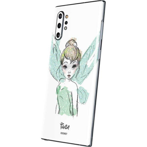Disney Tinker Bell Watercolor Fairy Art Galaxy Note 10 Plus Skin
