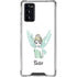 Disney Tinker Bell Watercolor Fairy Art Galaxy Note20 5G Clear Case