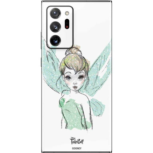 Disney Tinker Bell Watercolor Fairy Art Galaxy Note20 Ultra 5G Skin