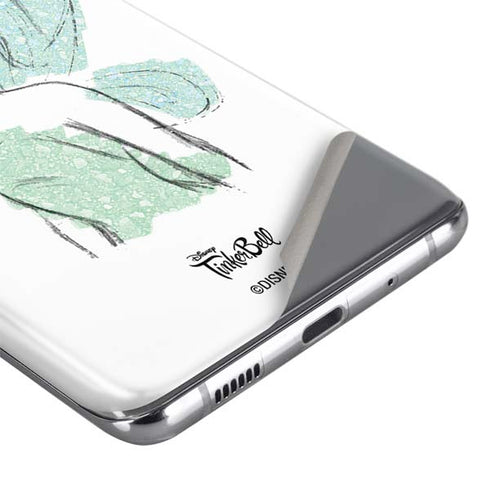 Disney Tinker Bell Watercolor Fairy Art Galaxy S20 Plus Skin