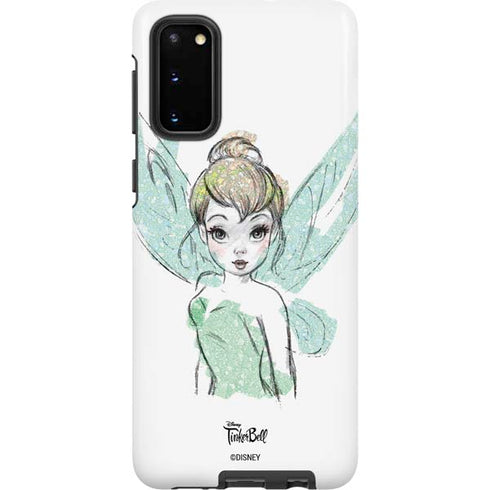 Disney Tinker Bell Watercolor Fairy Art Galaxy S20 Pro Case