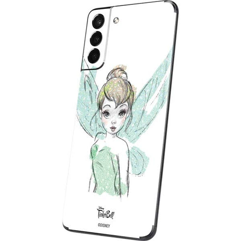 Disney Tinker Bell Watercolor Fairy Art Galaxy S21 Plus 5G Skin