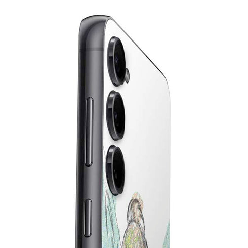 Disney Tinker Bell Watercolor Fairy Art Galaxy S23 Skin