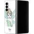 Disney Tinker Bell Watercolor Fairy Art Galaxy Z Fold4 5G Skin