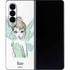 Disney Tinker Bell Watercolor Fairy Art Galaxy Z Fold4 5G Skin
