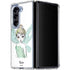 Disney Tinker Bell Watercolor Fairy Art Galaxy Z Fold5 5G Clear Case