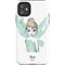 Disney Tinker Bell Watercolor Fairy Art iPhone 11 Impact Case