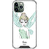 Disney Tinker Bell Watercolor Fairy Art iPhone 11 Pro Max Clear Case