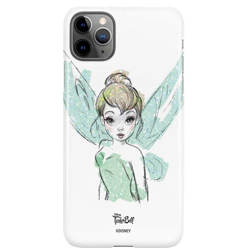 Disney Tinker Bell Watercolor Fairy Art iPhone 11 Pro Max Lite Case