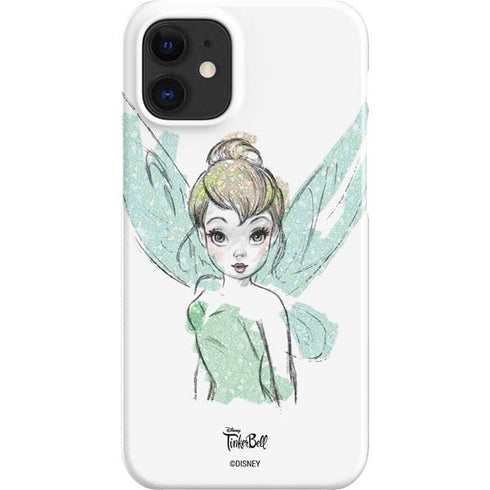 Disney Tinker Bell Watercolor Fairy Art iPhone 12 Mini Lite Case