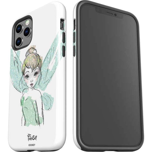 Disney Tinker Bell Watercolor Fairy Art iPhone 12 Pro Max Impact Case