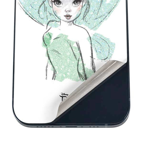 Disney Tinker Bell Watercolor Fairy Art iPhone 12 Skin