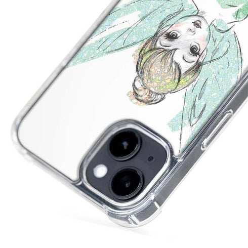 Disney Tinker Bell Watercolor Fairy Art iPhone 13 MagSafe Case