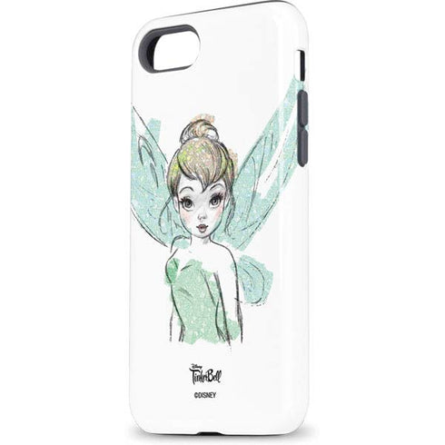 Disney Tinker Bell Watercolor Fairy Art iPhone 7 Pro Case