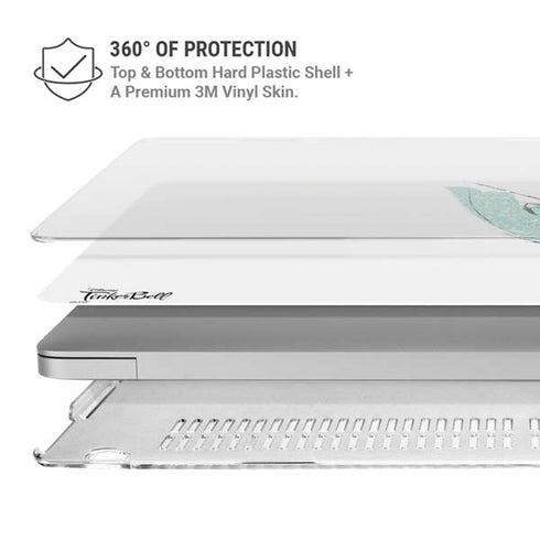 Disney Tinker Bell Watercolor Fairy Art MacBook Air 13in M1 (2021) Case plus Skin