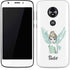 Disney Tinker Bell Watercolor Fairy Art Moto E5 Play Skin