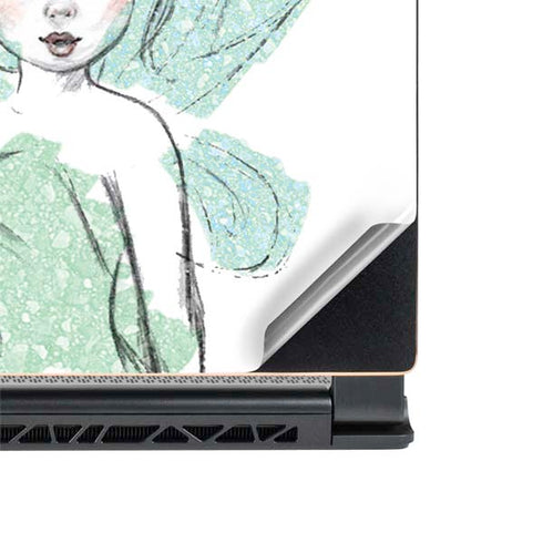 Disney Tinker Bell Watercolor Fairy Art MSI GS65 Stealth Laptop Skin