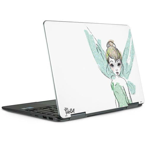 Disney Tinker Bell Watercolor Fairy Art Notebook 9 Pro 13in (2017) Skin