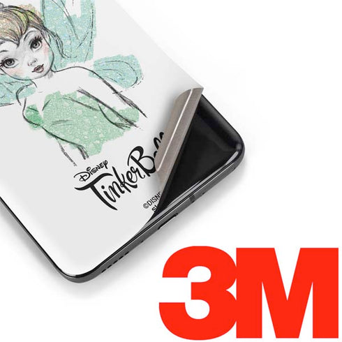 Disney Tinker Bell Watercolor Fairy Art OnePlus 7 Pro Skin
