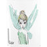 Disney Tinker Bell Watercolor Fairy Art PS5 Console Skin