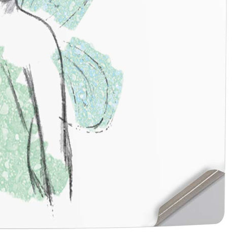 Disney Tinker Bell Watercolor Fairy Art PS5 Slim Disk Console Skin