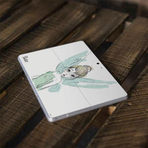 Disney Tinker Bell Watercolor Fairy Art Surface Go Skin