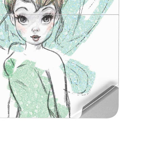 Disney Tinker Bell Watercolor Fairy Art Surface Laptop Studio Skin