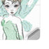 Disney Tinker Bell Watercolor Fairy Art Surface Laptop Studio Skin