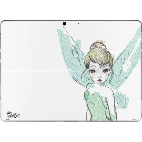 Disney Tinker Bell Watercolor Fairy Art Surface Pro 8 Skin