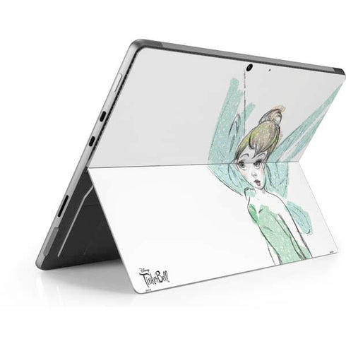 Disney Tinker Bell Watercolor Fairy Art Surface Pro 9 Skin
