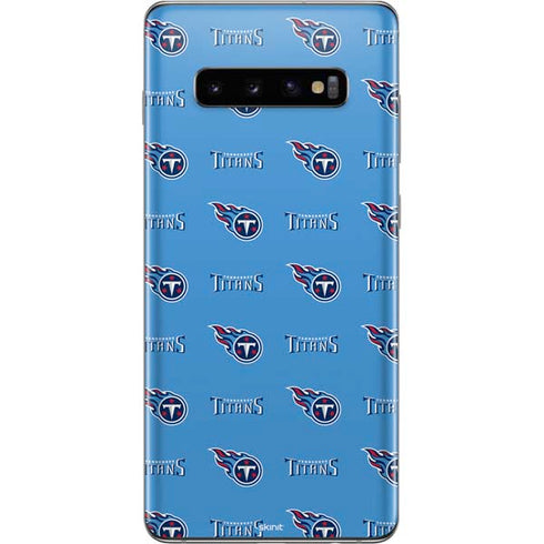 NFL Tennessee Titans Blitz Series Galaxy S10 Plus Skin