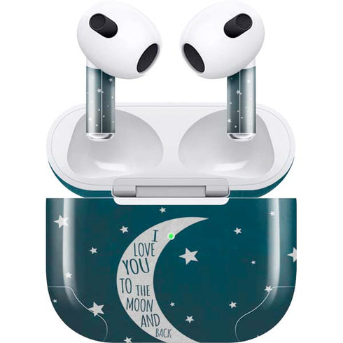 To The Moon And Back Apple AirPods (3rd Gen 2021) Skin