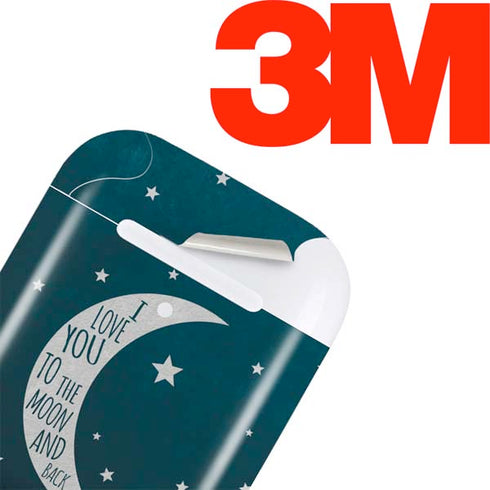 To The Moon And Back Apple AirPods Skin