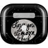 To The Moon And Back BW Apple AirPods (3rd Gen 2021) Skin