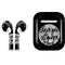 To The Moon And Back BW Apple AirPods Skin