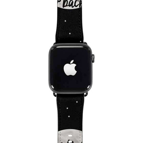 To The Moon And Back BW Apple Watch Band 42-44mm