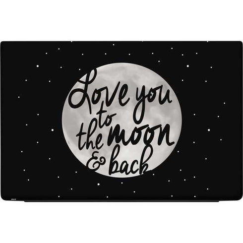 To The Moon And Back BW Dell Vostro Skin