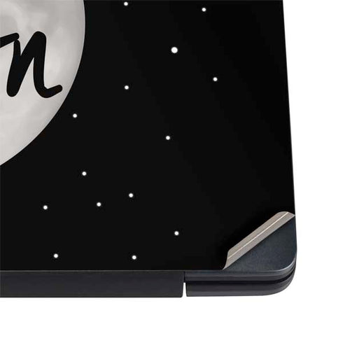 To The Moon And Back BW Dell Vostro Skin