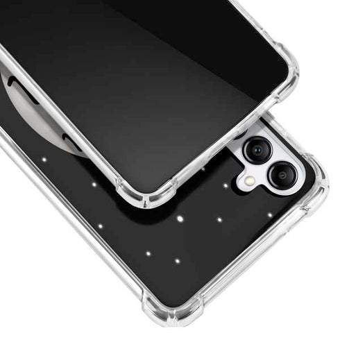 To The Moon And Back BW Galaxy A14 5G Clear Case
