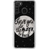 To The Moon And Back BW Galaxy A21 Clear Case