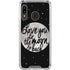 To The Moon And Back BW Galaxy A30 Clear Case