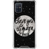 To The Moon And Back BW Galaxy A51 5G Clear Case