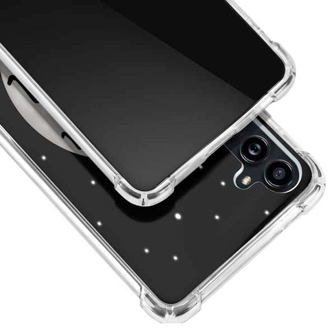 To The Moon And Back BW Galaxy A54 5G Clear Case