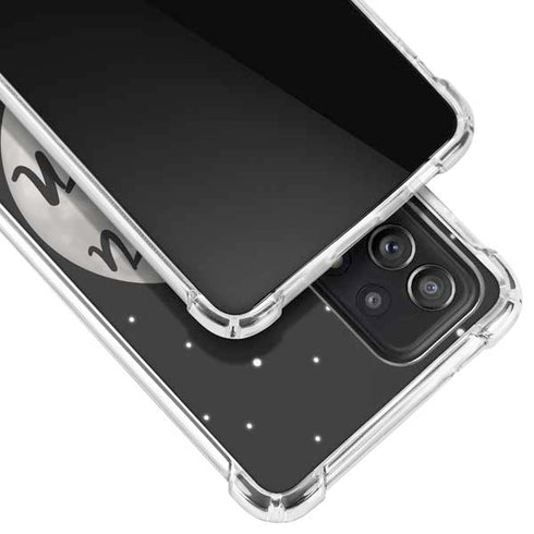 To The Moon And Back BW Galaxy A72 5G Clear Case