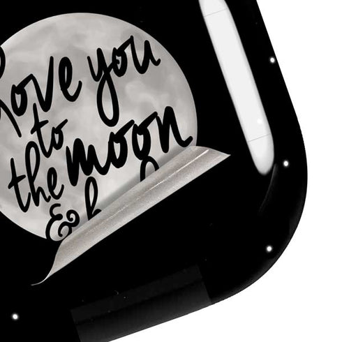 To The Moon And Back BW Galaxy Buds Pro Skin