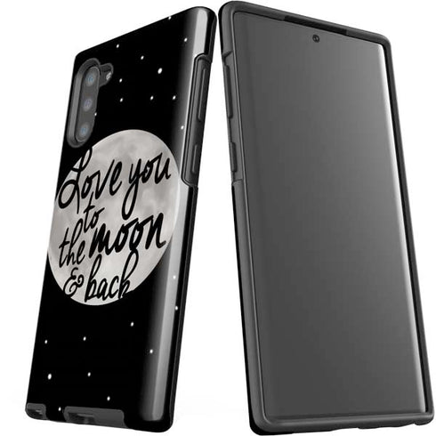 To The Moon And Back BW Galaxy Note 10 Pro Case
