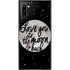 To The Moon And Back BW Galaxy Note 10 Skin