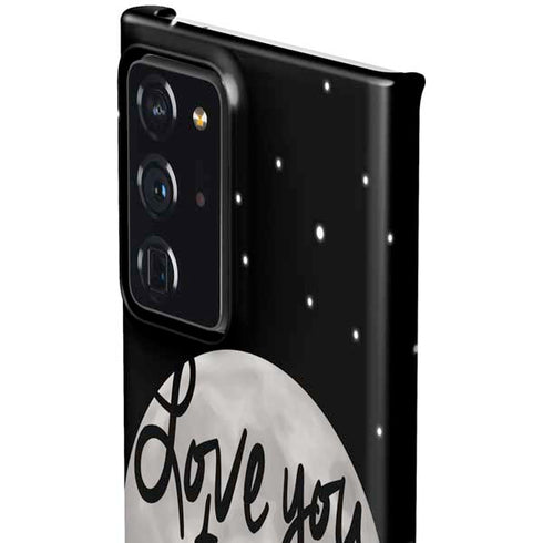 To The Moon And Back BW Galaxy Note20 Ultra 5G Lite Case